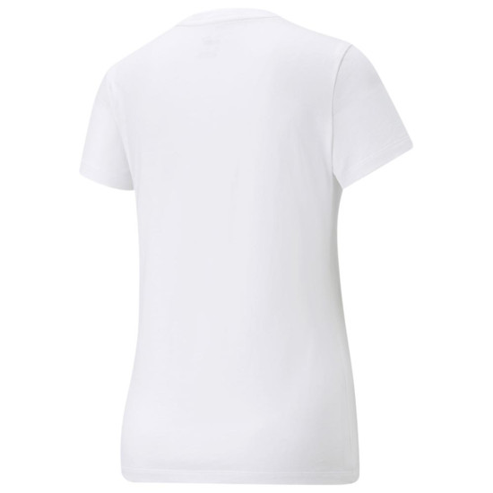 Puma Γυναικεία κοντομάνικη μπλούζα Essentials+ Metallic Logo Tee